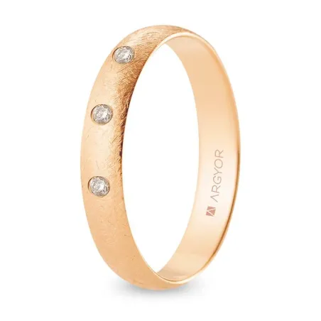 Alianza oro rosa R40CH3D