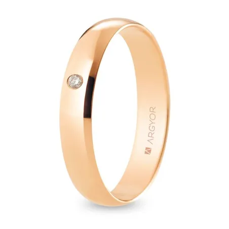 Alianza oro rosa R40CP1D