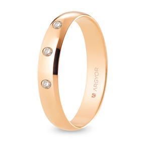 Alianza oro rosa R40CP3D