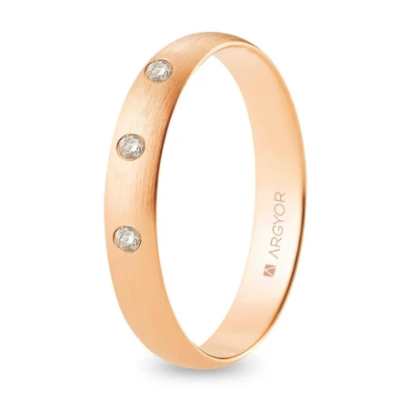 Alianza oro rosa R40CS3D