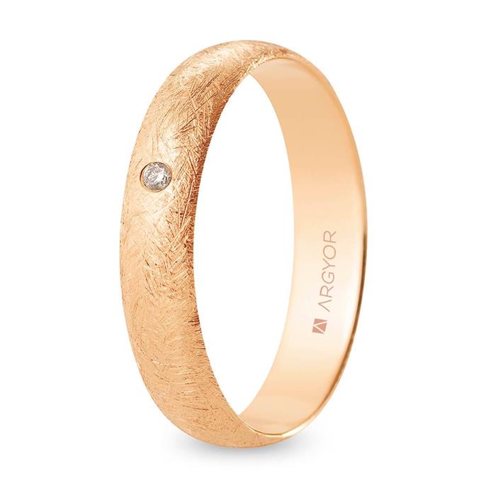 Alianza oro rosa R45CH1D