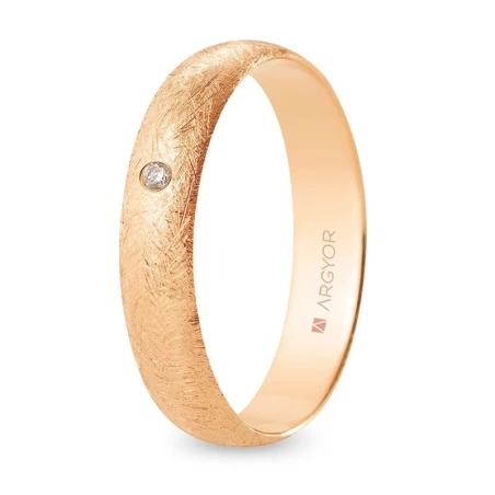 Alianza oro rosa R45CH1D
