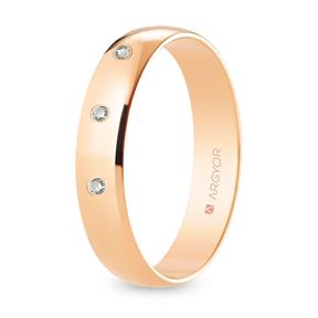Alianza oro rosa R45RP3D