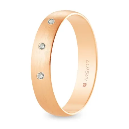 Alianza oro rosa R45RS3D