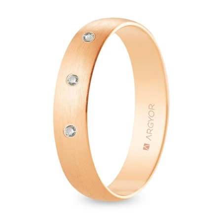 Alianza oro rosa R45RS3D