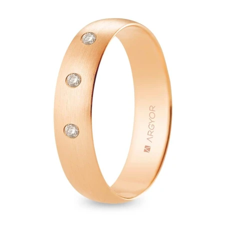 Alianza oro rosa R50CS3D