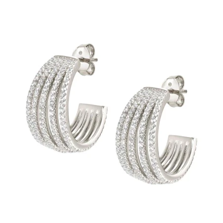 Pendientes Nomination Lovelight Mujer Óvalos Plata y Circonitas Blancas 149718/008