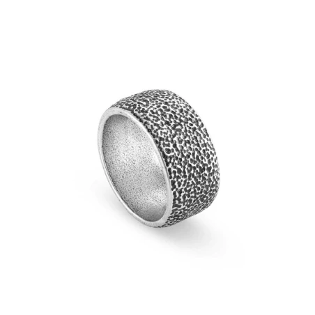 Anillo BEYOND en acero con ac. Vintage Medida 23