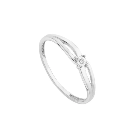 Anillo Itemporality Mujer Oro Blanco y Diamantes GRN-101-019