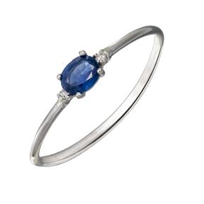 Anillo Itemporality Lux Mujer Oro Blanco, Diamants y Zafiro GRN-107-000