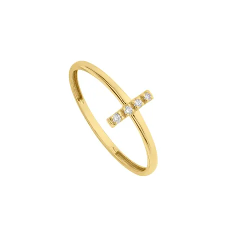 Anillo Itemporality Lux Mujer Oro Oro Amarillo y Diamantes GRN-201-028