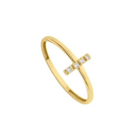 Anillo Itemporality Lux Mujer Oro Oro Amarillo y Diamantes GRN-201-028