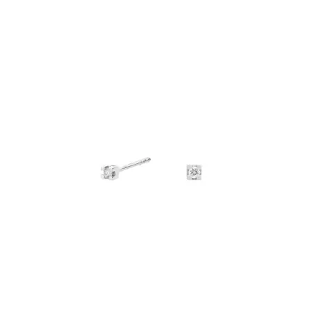 Pendientes ITEMPORALITY Oro Blanco de 18 kts y diamantes GEA-101-007-UU