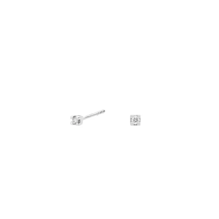 Pendientes ITEMPORALITY Oro Blanco de 18 kts y diamantes GEA-101-007-UU