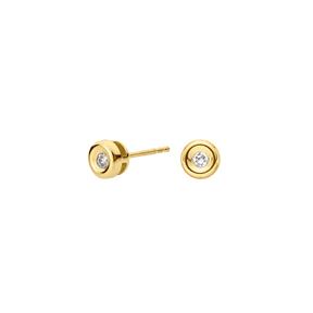 Pendientes Itemporality Mujer Oro Amarillo y Diamante GEA-201-001-UU