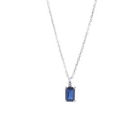 Gargantilla Itemporality Sophie Mujer Oro Blanco, Diamante y Zafiro GNL-107-000-UU