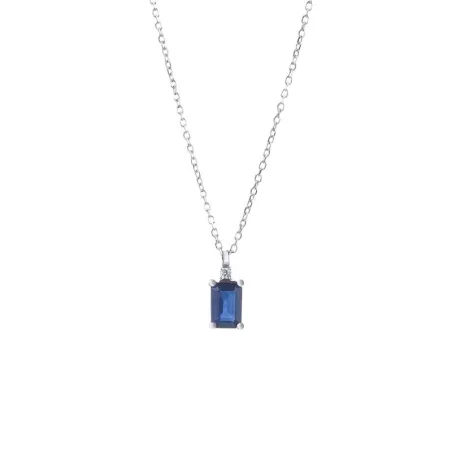 Gargantilla Itemporality Sophie Mujer Oro Blanco, Diamante y Zafiro GNL-107-000-UU