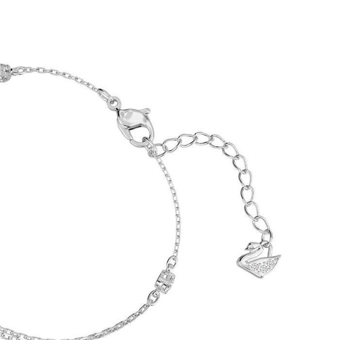 Pulsera Swarovski Sunshine Mujer Baño Rodio y Cristales Rosa y Blanco 5642968