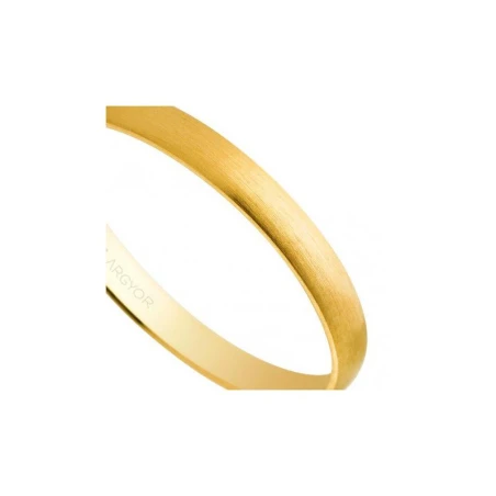 Alianza boda oro 3mm satinada 50253S