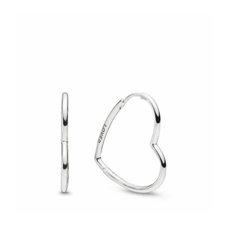 Pendientes Pandora Corazones de Amor Asimétricos 297822