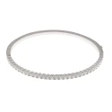 Pulsera Salvatore Riviere Mujer Plata Baño Rodio y Circonitas Blancas 211P0025
