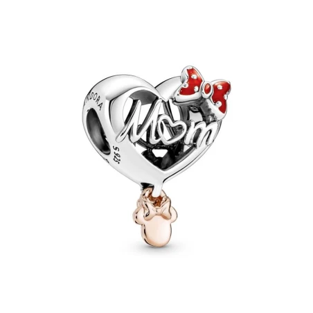 Charm Pandora Corazón Mamá Minnie Mouse de Disney 781142C01