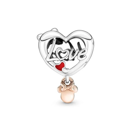 Charm Pandora Corazón Mamá Minnie Mouse de Disney 781142C01