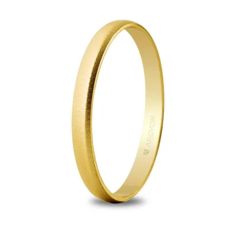 Alianza oro 2,5mm texturizada 50253T