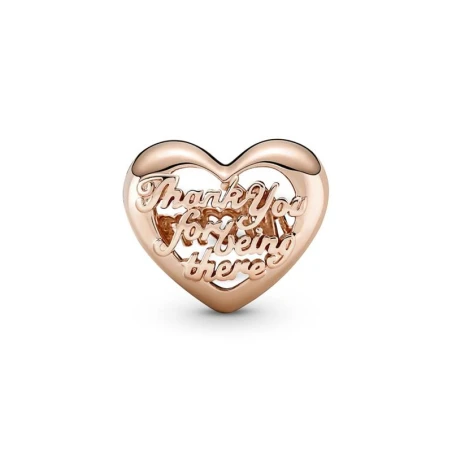 Charm Pandora Rose Corazón Gracias Mamá 781451C00