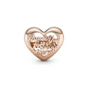 Charm Pandora Rose Corazón Gracias Mamá 781451C00