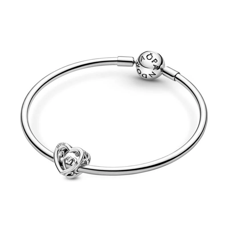Charm Pandora Corazones Infinitos Entrelazados 790800C00