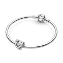 Charm Pandora Corazones Infinitos Entrelazados 790800C00