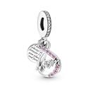 Charm Pandora Colgante Doble Mamá Infinito en Pavé 791468C01