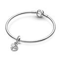 Charm Pandora Colgante Doble Mamá Infinito en Pavé 791468C01