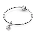 Charm Pandora Colgante Doble Mamá Infinito en Pavé 791468C01