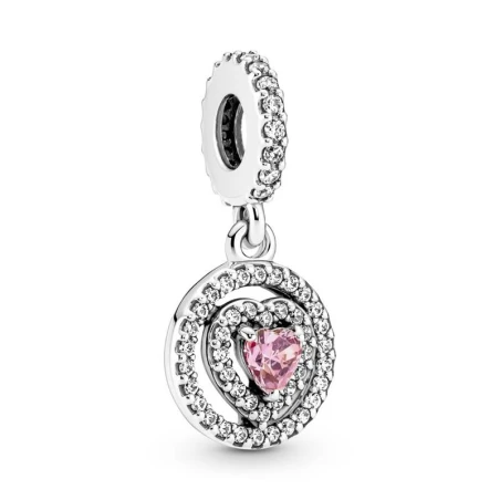 Charm Colgante Pandora Doble Halo Brillante 791476C01