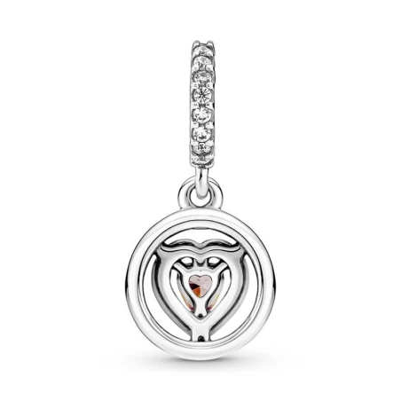 Charm Colgante Pandora Doble Halo Brillante 791476C01