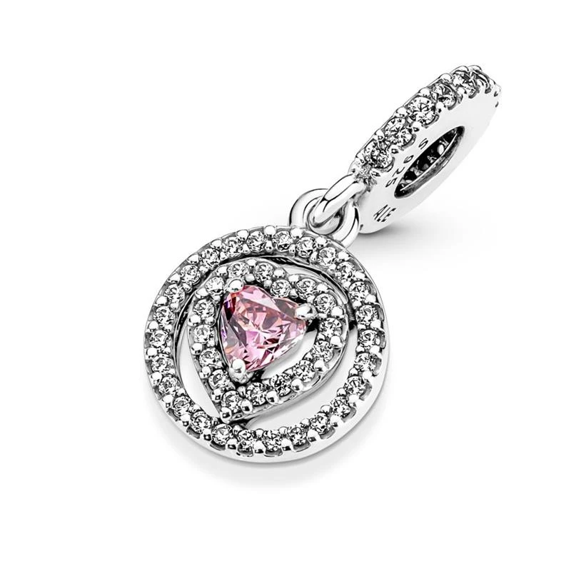 Charm Colgante Pandora Doble Halo Brillante 791476C01