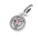 Charm Colgante Pandora Doble Halo Brillante 791476C01