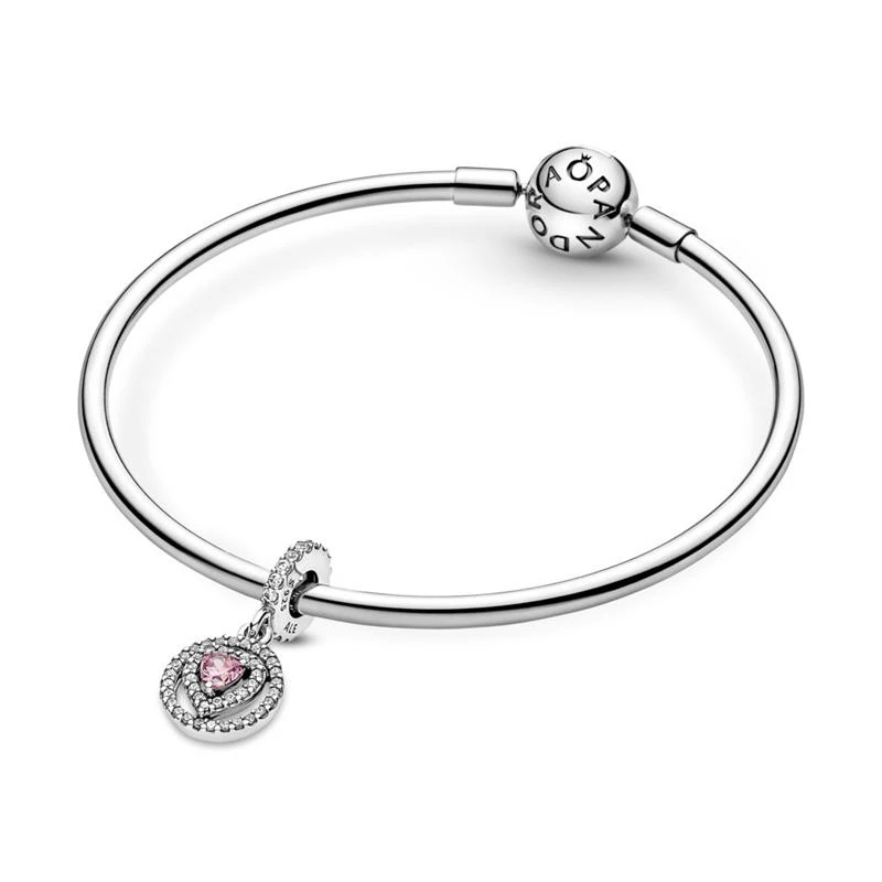 Charm Colgante Pandora Doble Halo Brillante 791476C01