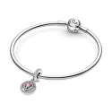 Charm Colgante Pandora Doble Halo Brillante 791476C01