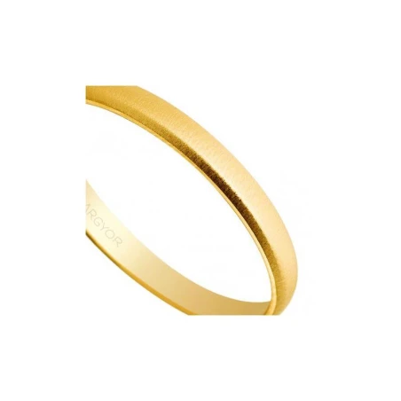 Alianza oro 2,5mm texturizada 50253T
