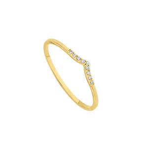 Anillo Itemporality Lux Oro Amarillo 18Kts y Diamantes GRN-201-037