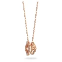 Gargantilla Swarovski Sparkling Dance Mujer Baño Rosado y Cristales Blancos 5642928