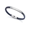 Pulsera Viceroy Fashion Air Hombre Piel Azul y Acero Inoxidable 1385P01013