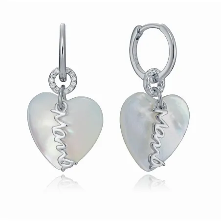 Pendientes Viceroy Fashion Día de la Madre Corazón Acero Inoxidable 13055E000-90