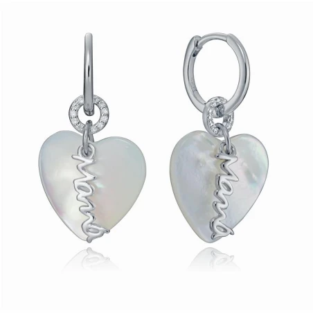 Pendientes Viceroy Fashion Día de la Madre Corazón Acero Inoxidable 13055E000-90