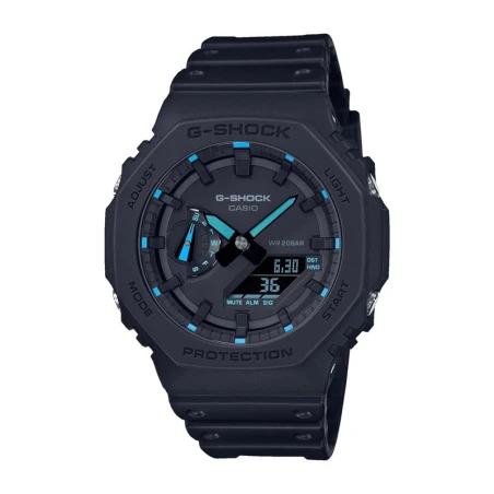 Reloj G-Shock Hombre Negro Analógico y Digital GA-2100-1A2ER