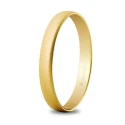 Alianza boda oro 3mm texturizada 50302T