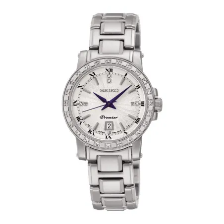 Reloj Seiko Premier Mujer Plateado Analógico SXDG57P1